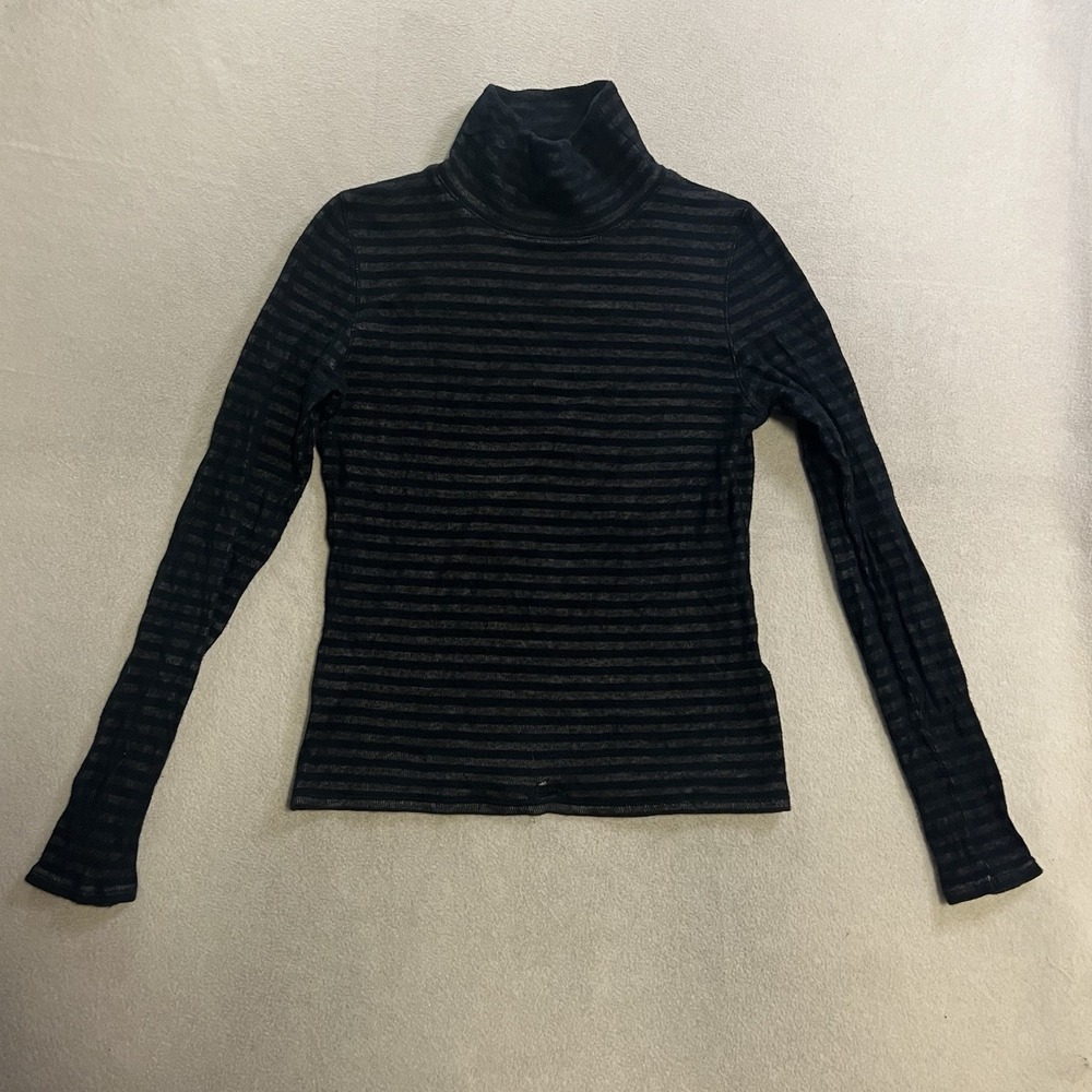 Rag & Bone Jean Keaton Striped Turtleneck Sweater Women's Size Medium Pullover